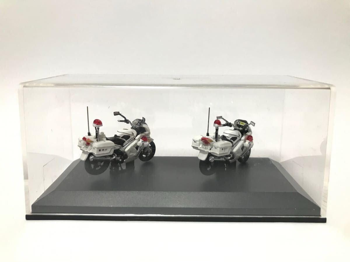 RAI'S 1/43 Honda VFR800P 白バイ & 白バイ隊員 ジオラマ フィギュア