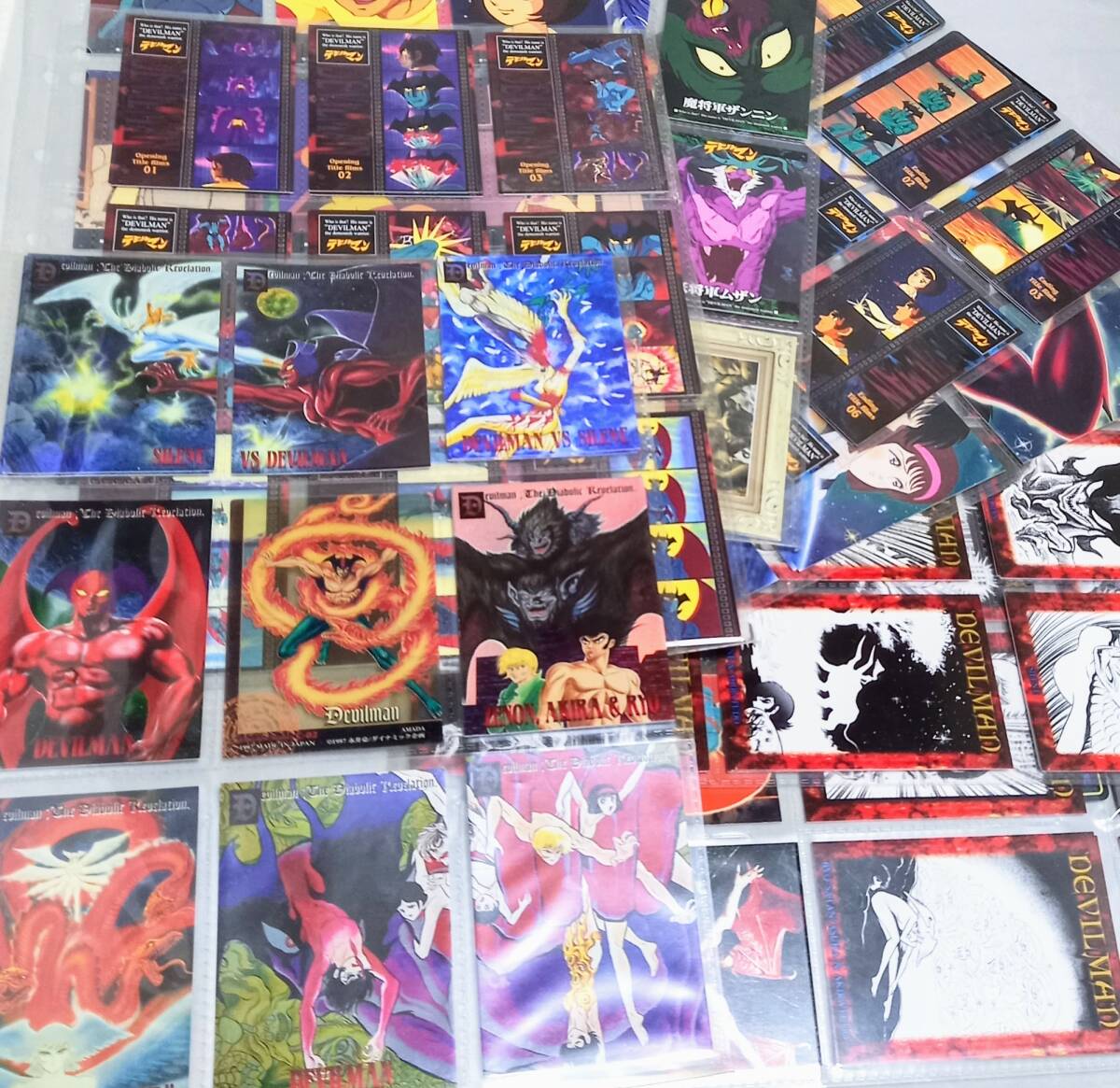 デビルマン トレーディング カード 70種セット（クリスタルカード含む