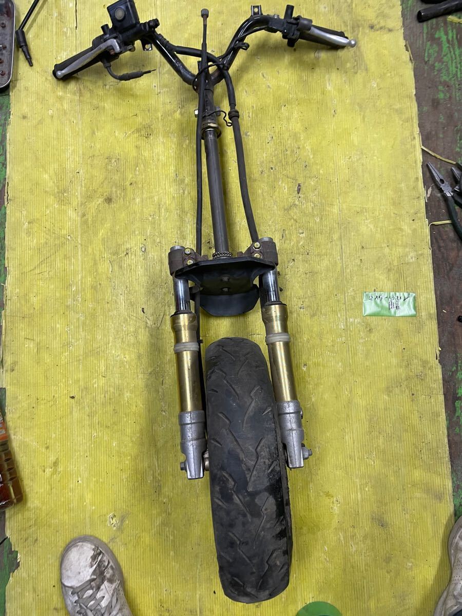 M10.29 Dio ZX AF35 ハンドル フロントフォーク 前後 ホイール タイヤ