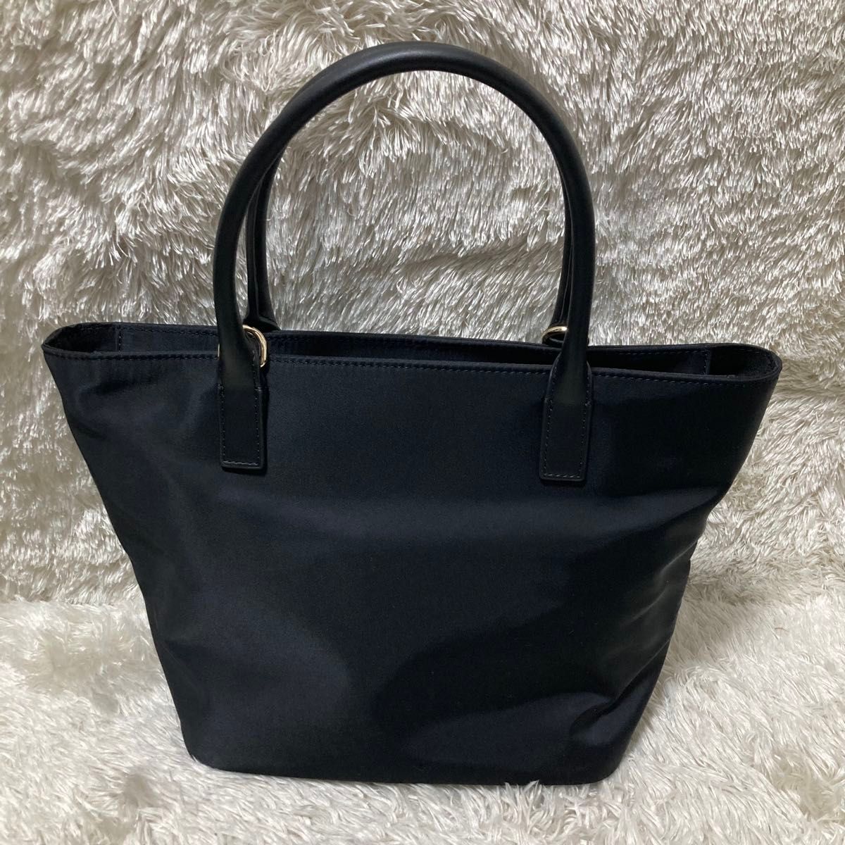 極美品 トッカ ロゴ トートバッグ ショルダーバッグ 2way ブラック