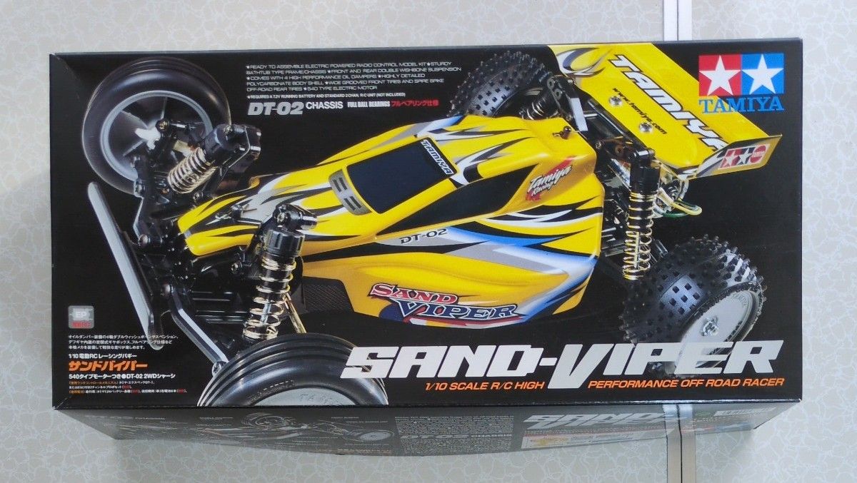 タミヤ1/10RC サンドバイパー （DT-02シャーシ）中古品｜Yahoo!フリマ