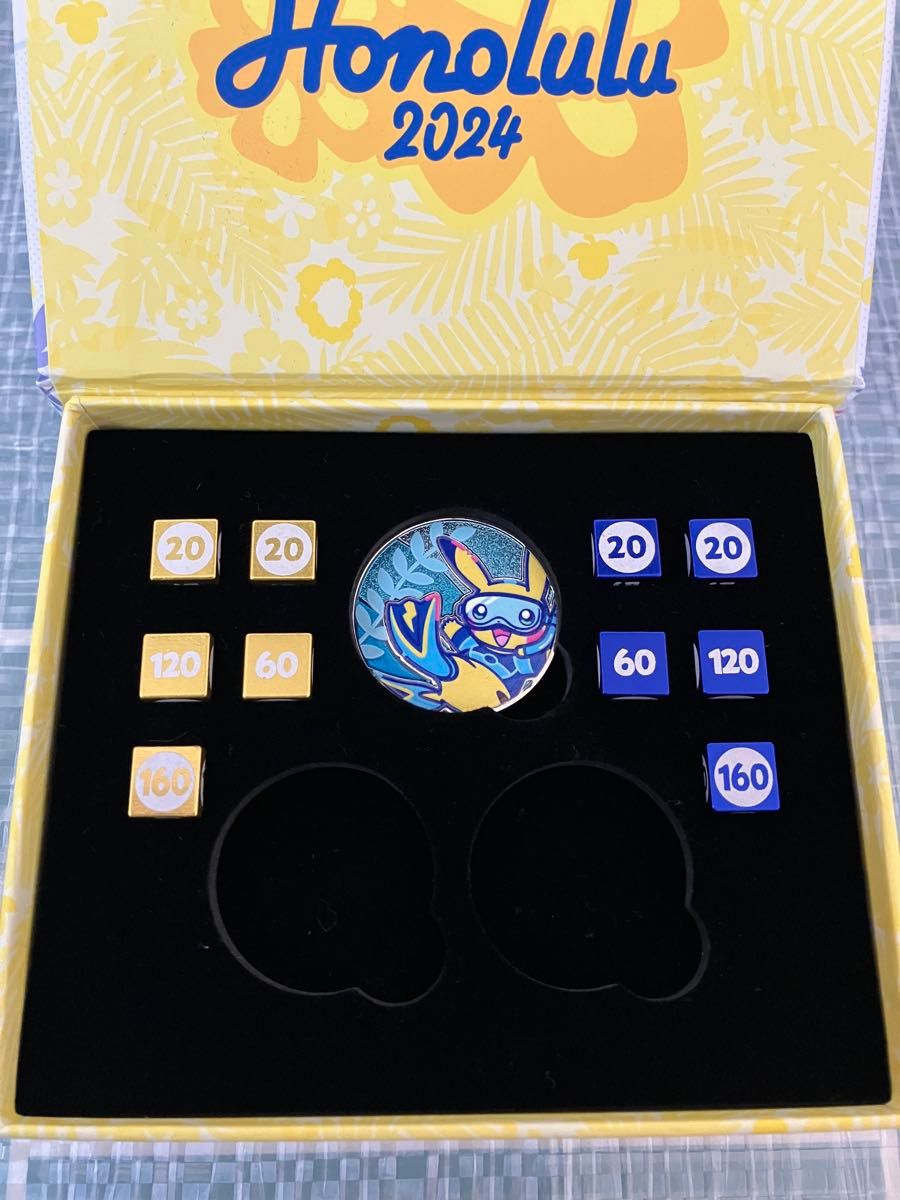 25日出品取下】ポケモンカード ダメカンダイス ピカチュウ ホノルル