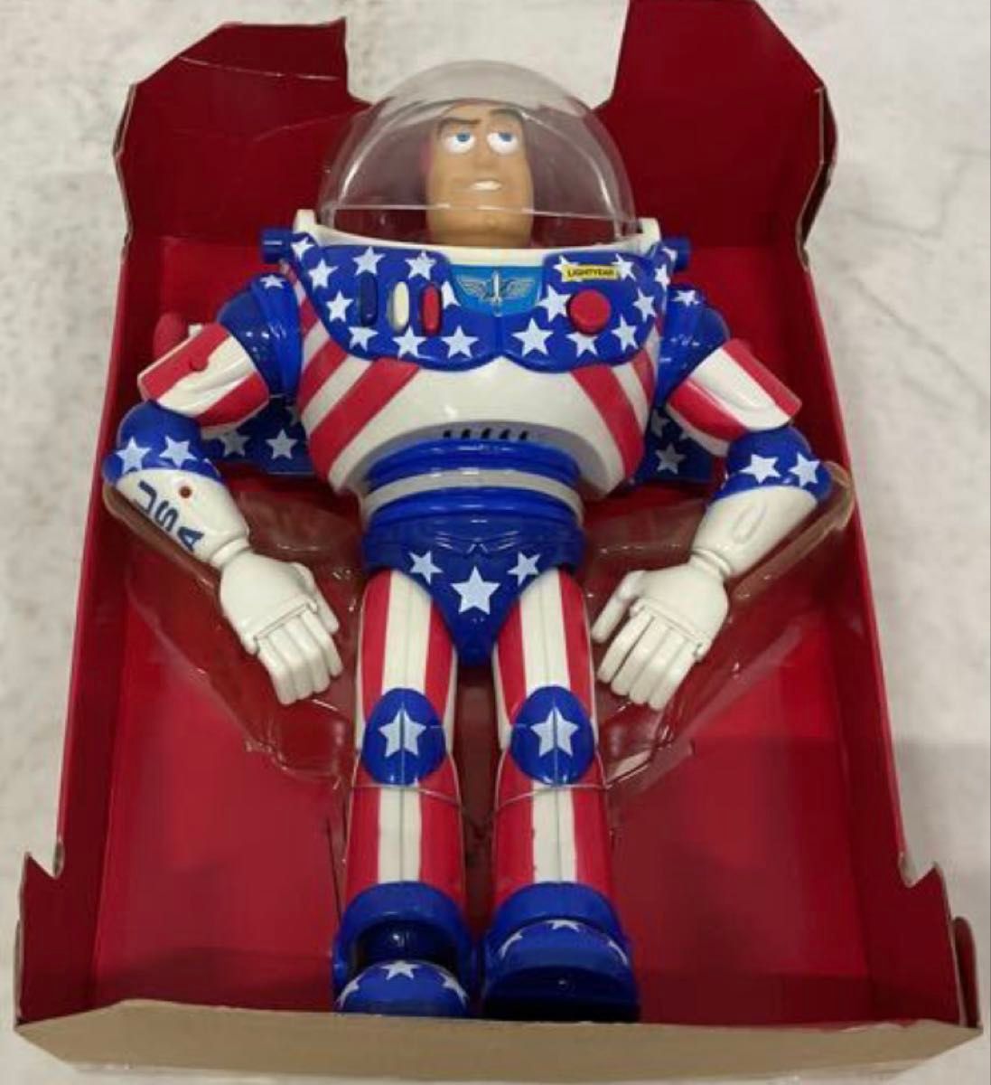 バズライトイヤー 星条旗 トイストーリー トーキングバズ フィギュア
