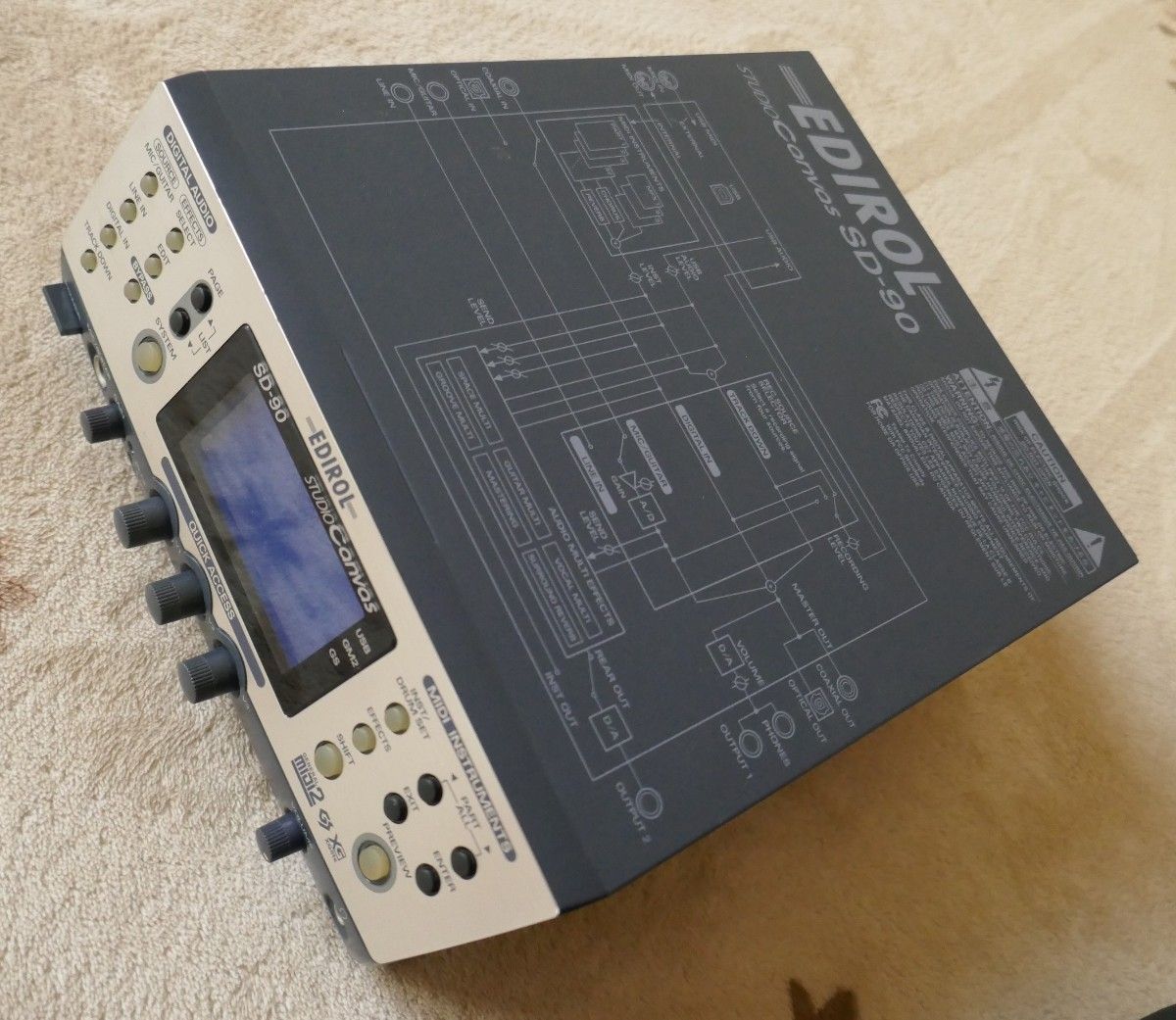 Roland EDIROL ミュージ郎 Digital Studio SD-90 音源 モジュール +