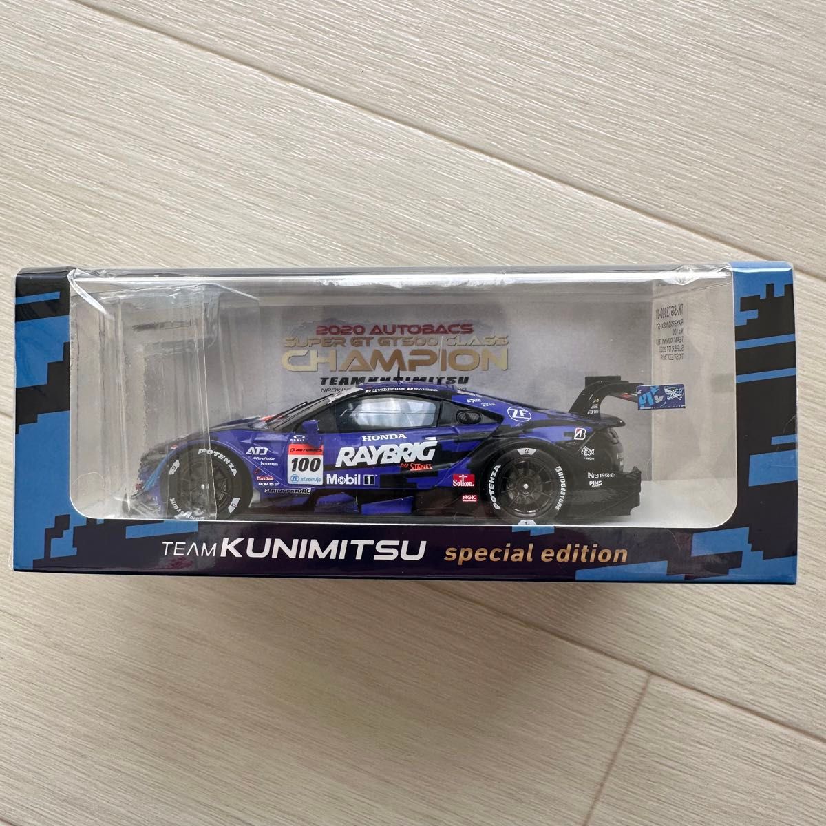 1/43 SPARK製 2020 RAYBRIG NSX-GT 特別パッケージ チャンピオンボード