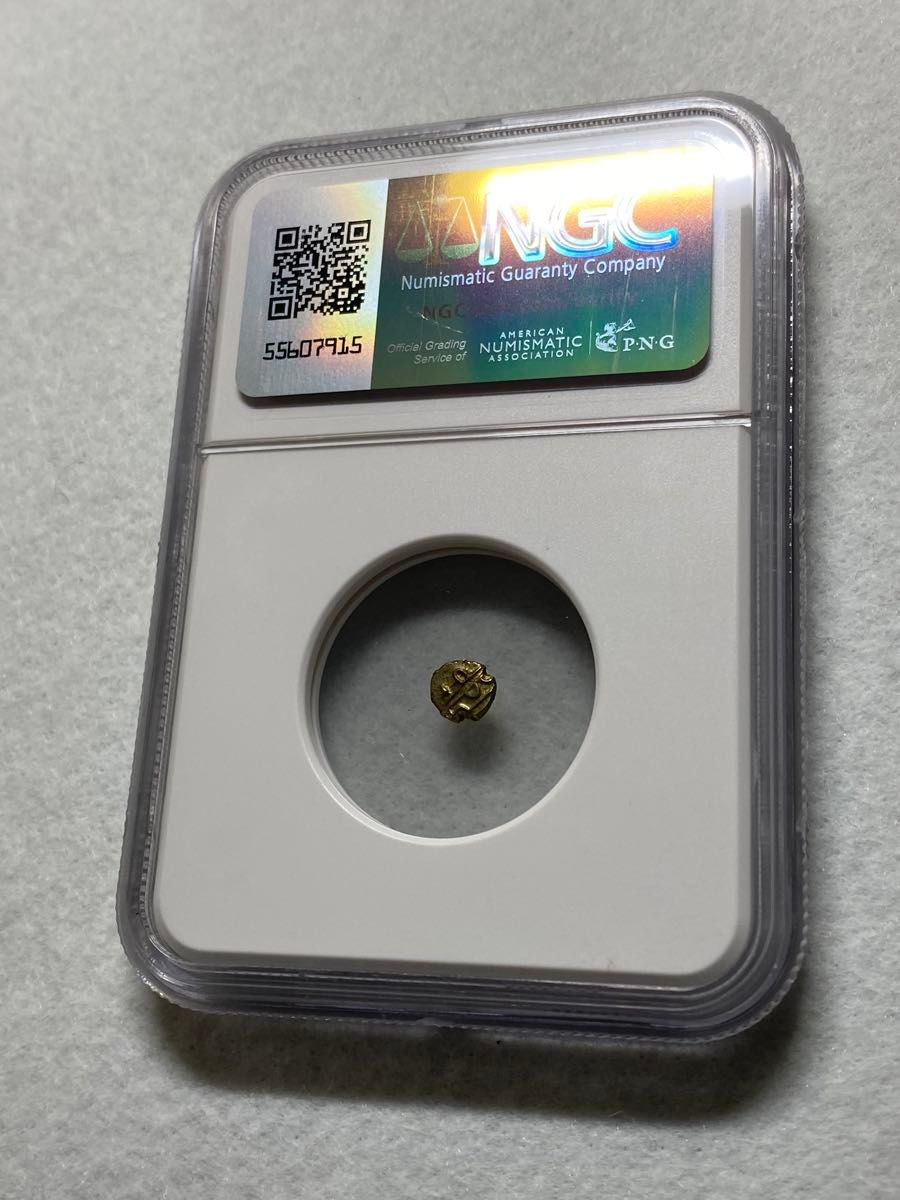 1638-1812年インド マイソール王国 ファナム金貨 MS62 カンティラヴァ