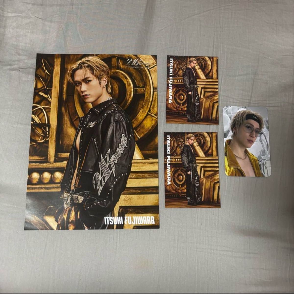 THE RAMPAGE 藤原樹 24karats タワレコフライヤー CD封入トレカ2枚