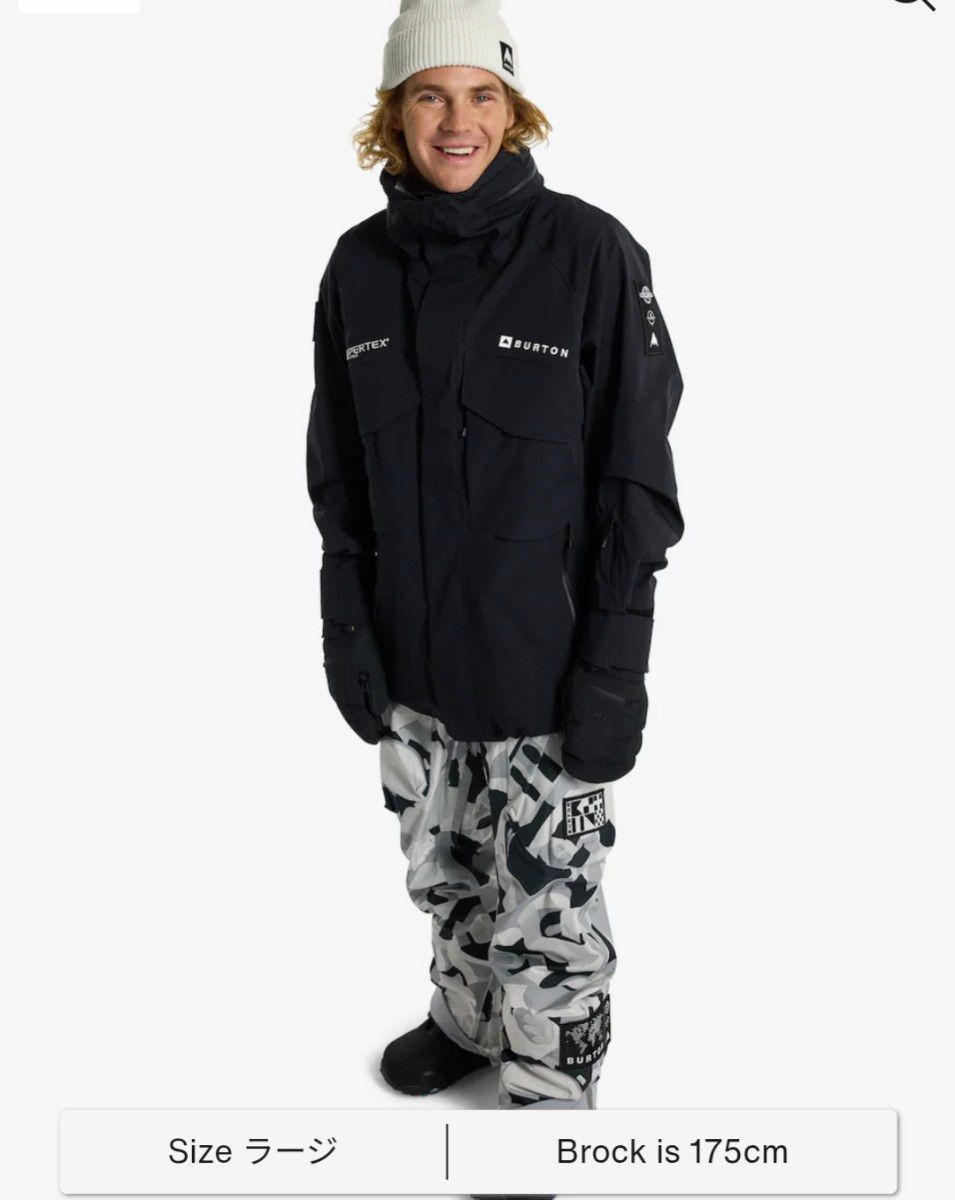 23-24 メンズ Burton DAYBEACON デイビーコン 3L ジャケット Lサイズ