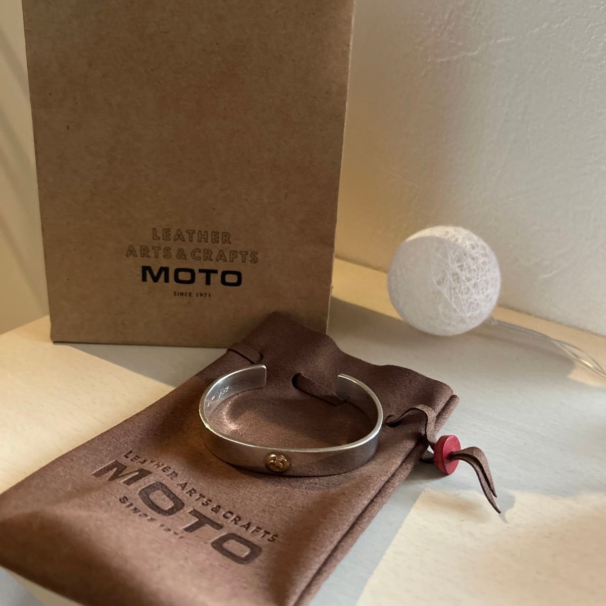 motosilver moto motoleather モトシルバー モト モトレザー バングル