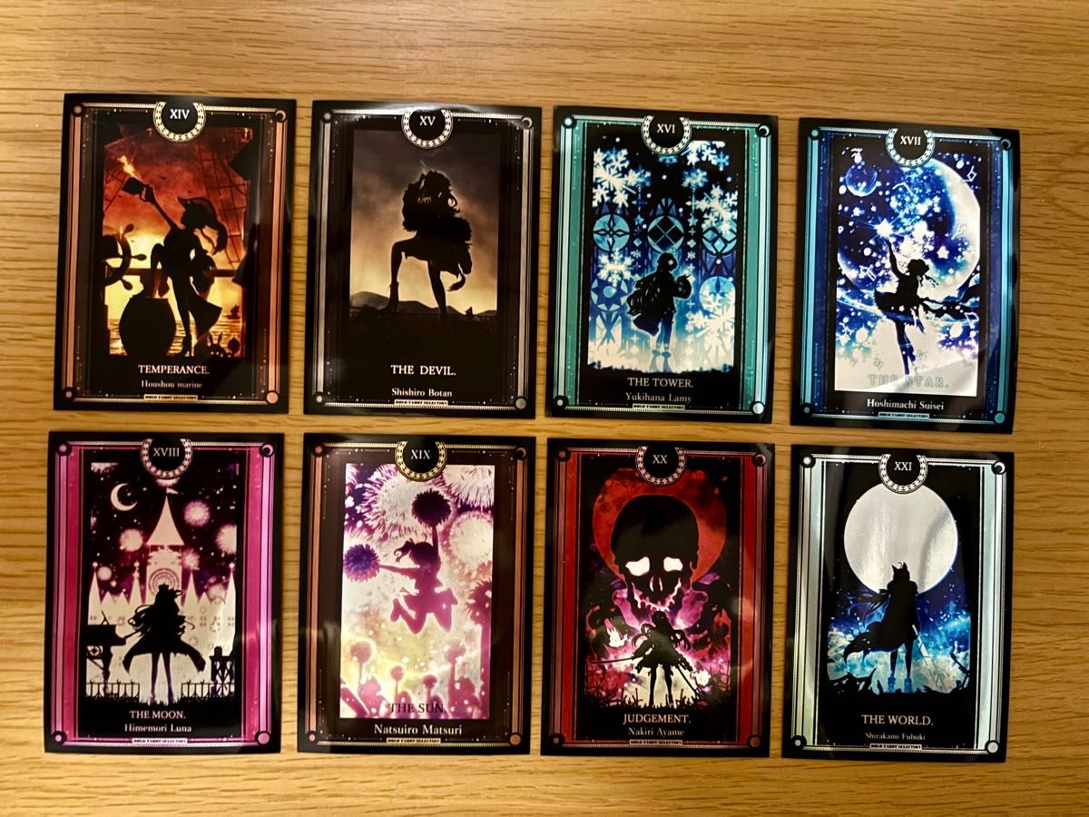 サンパン】【ホロライブ】タロット カードスリーブ 22種類 × 各2枚