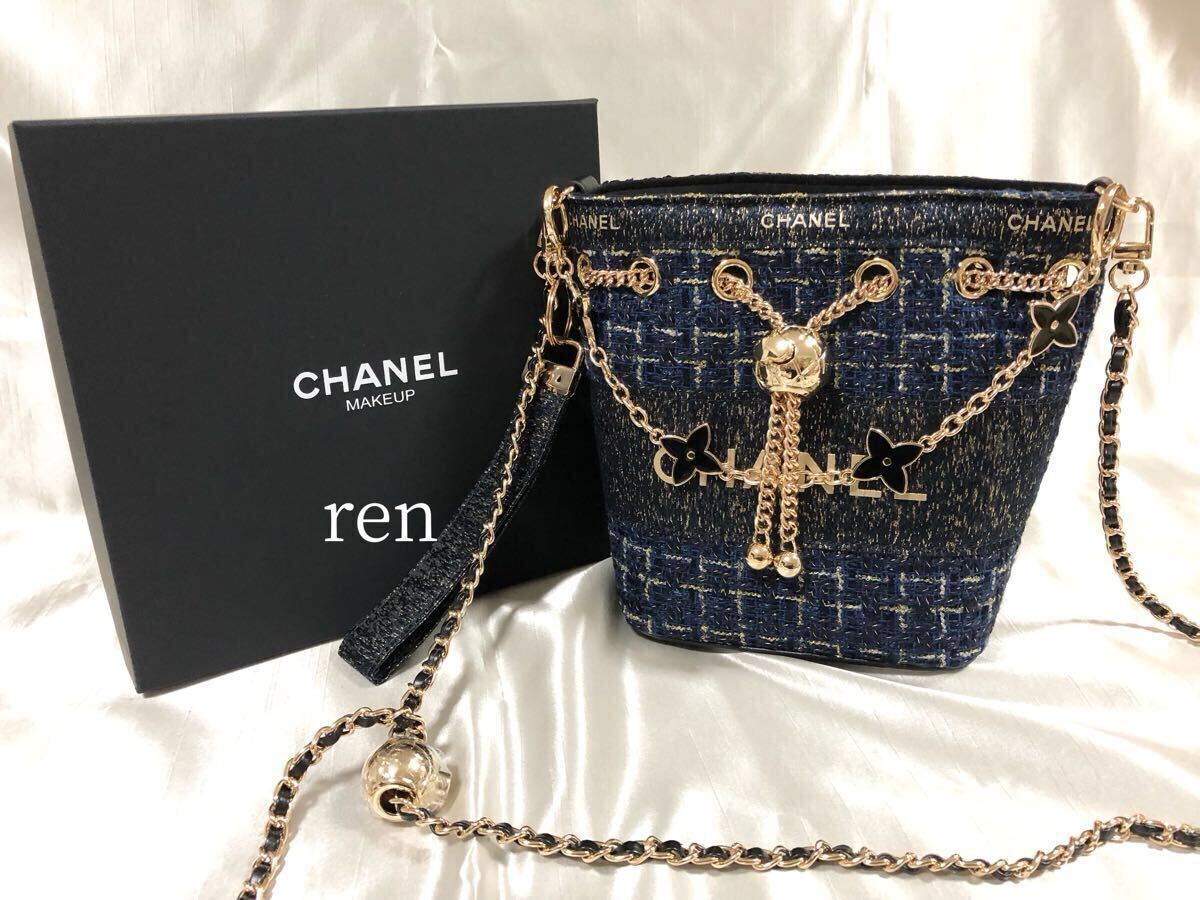 希少新品 CHANEL シャネル ノベルティ ショルダーバッグ ゴールド
