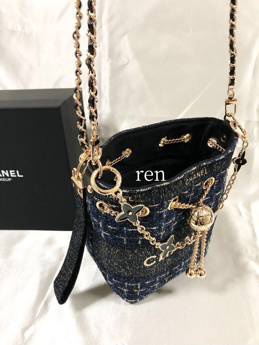 希少新品 CHANEL シャネル ノベルティ ショルダーバッグ ゴールド