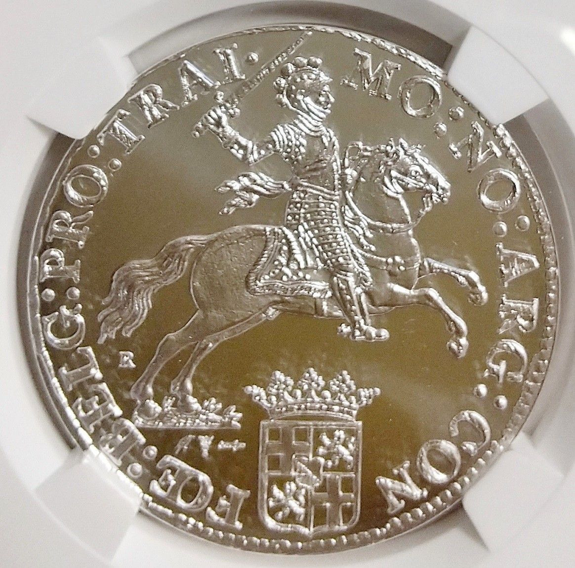 2023年 オランダ デュカトン シルバー ライダー 1オンス プルーフ