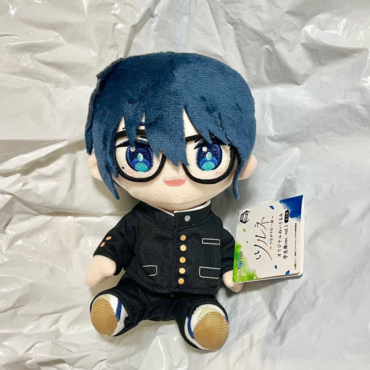 ツルネ 風舞高校弓道部 プライズ オリジナル ぬいぐるみ 学生服 竹早静