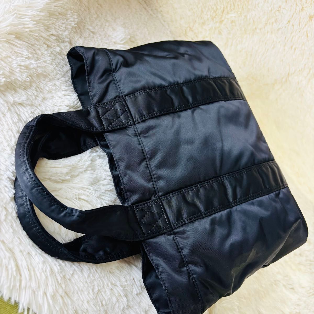 ポーター タンカー ブラック ミニトートバッグ PORTER TANKER トート