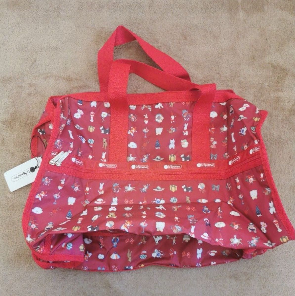 Lesportsac pinkhouseレスポートサック×ピンクハウス ボストンバッグ