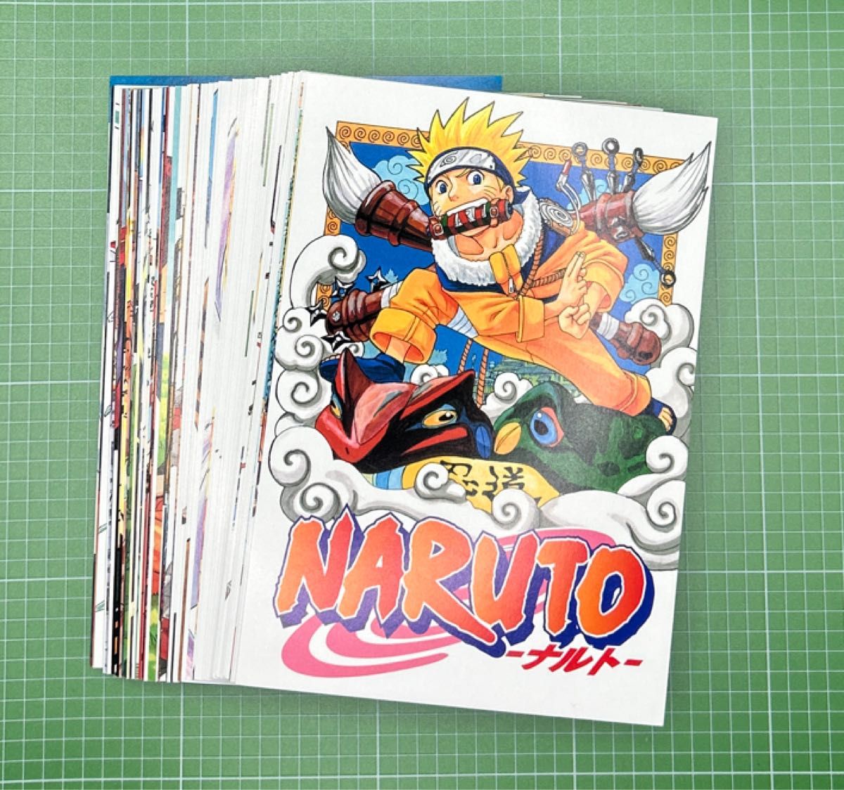 NARUTO コミックスカバー 全巻 ポストカードセット 75枚 NARUTO