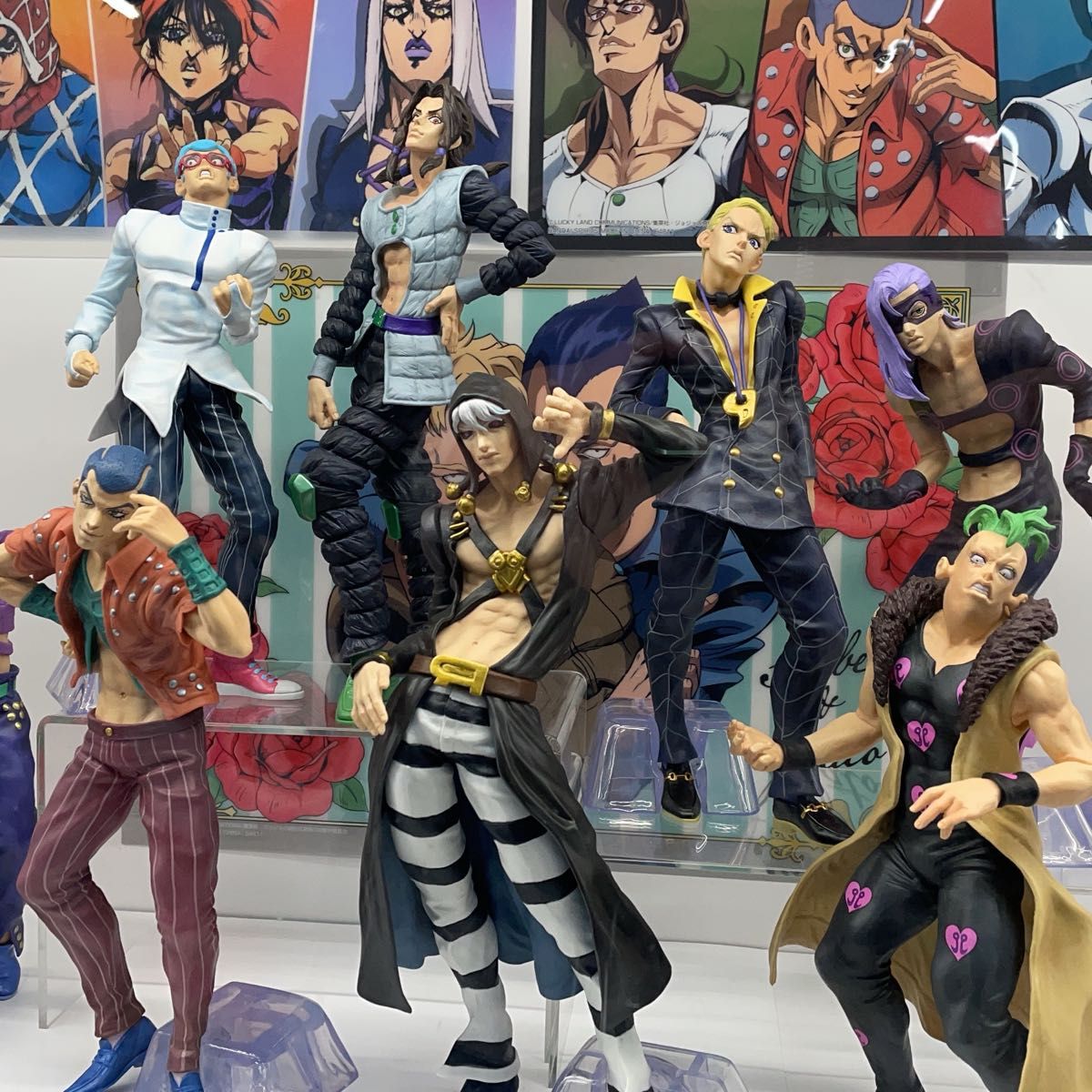 ジョジョの奇妙な冒険 一番くじ 暗殺者チーム フィギュアセット｜Yahoo