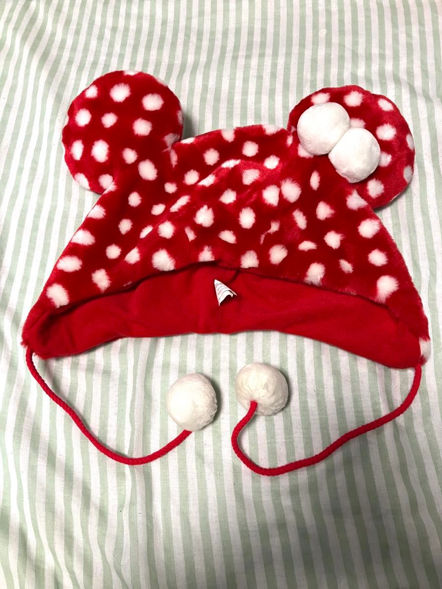 赤 水玉 ディズニーファンキャップ ミニー｜Yahoo!フリマ（旧PayPay