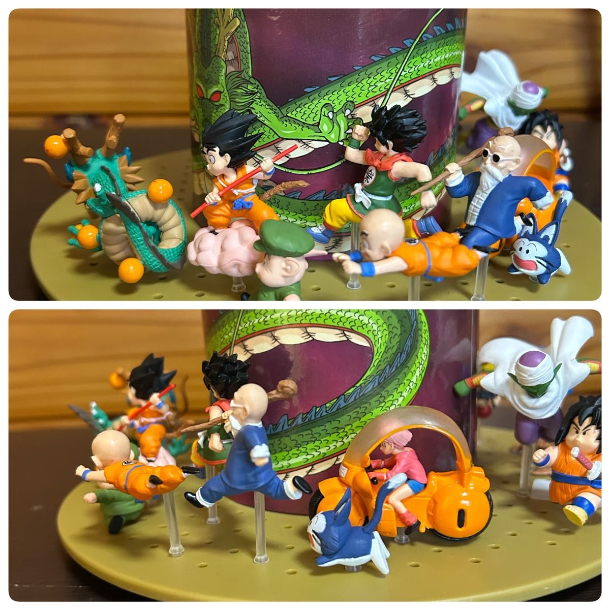 ドラゴンボール コミック 背表紙 フィギュア 全12種 ディスプレイ