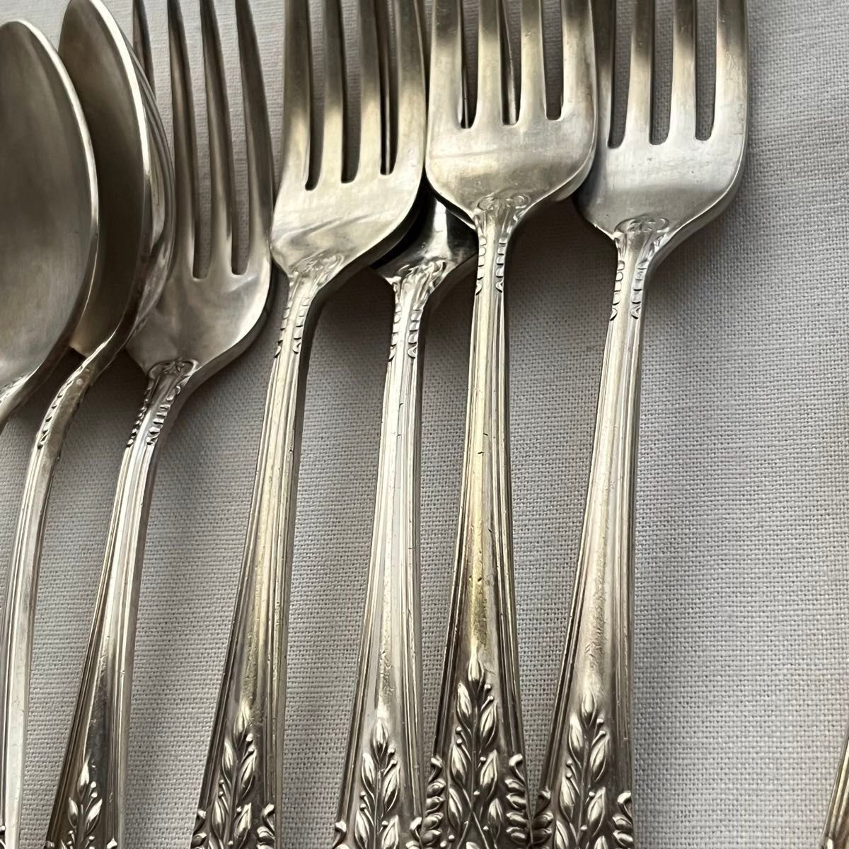 中古品 シルバープレート 新潟 燕物産 月桂樹 シルバープレート 洋白