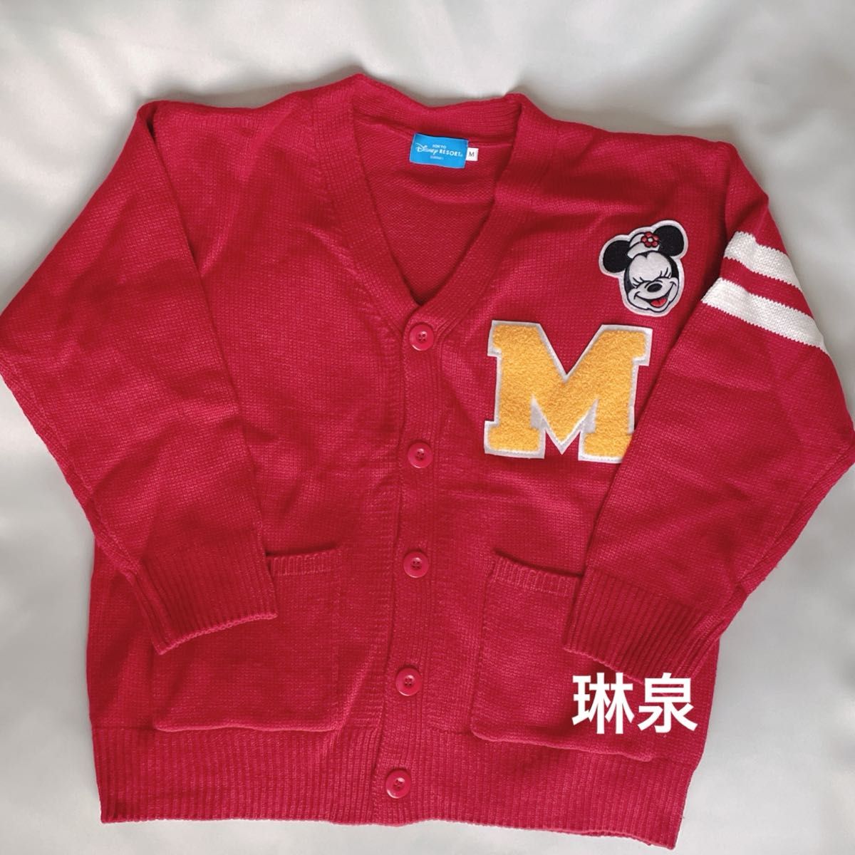 ディズニー ミニー カーディガン ニット セーター Mサイズ 東京