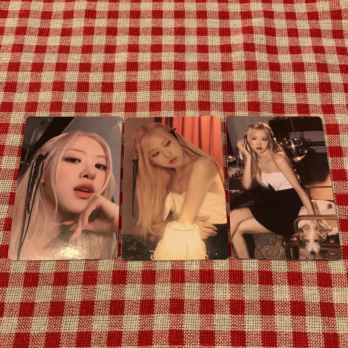 ロゼ ハンク シーグリ 2024 クリスマス yg 特典 トレカ 3枚 セット