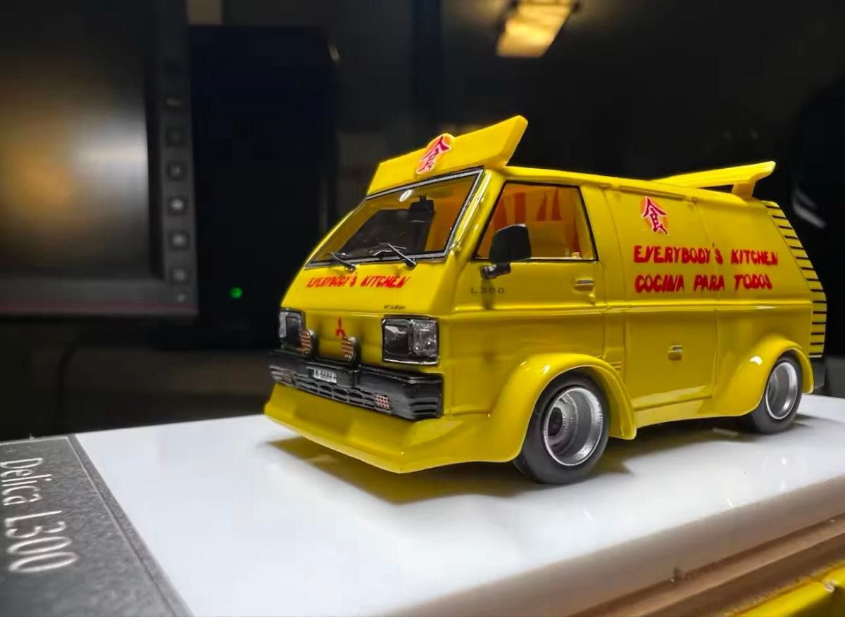 399台限定】【最安値】MJ MODEL 1/64 三菱 デリカ スパルタン号 映画