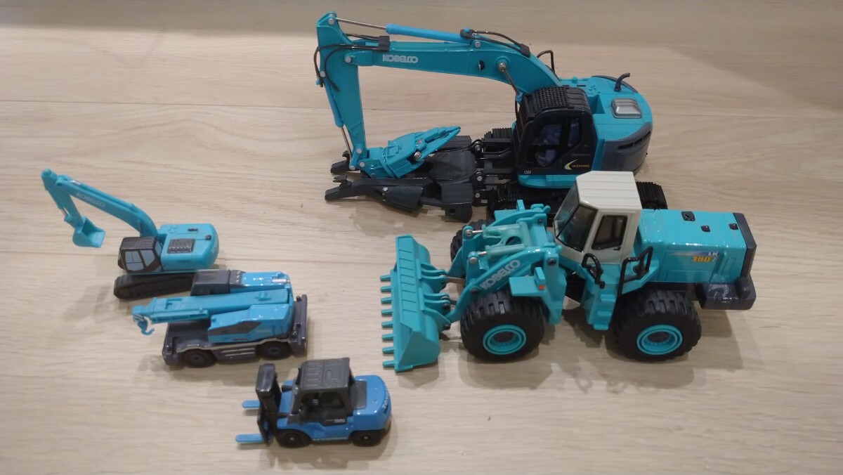 Yahoo!オークション - コベルコ建機 ミニチュア マルチ解体機 SK235SRD