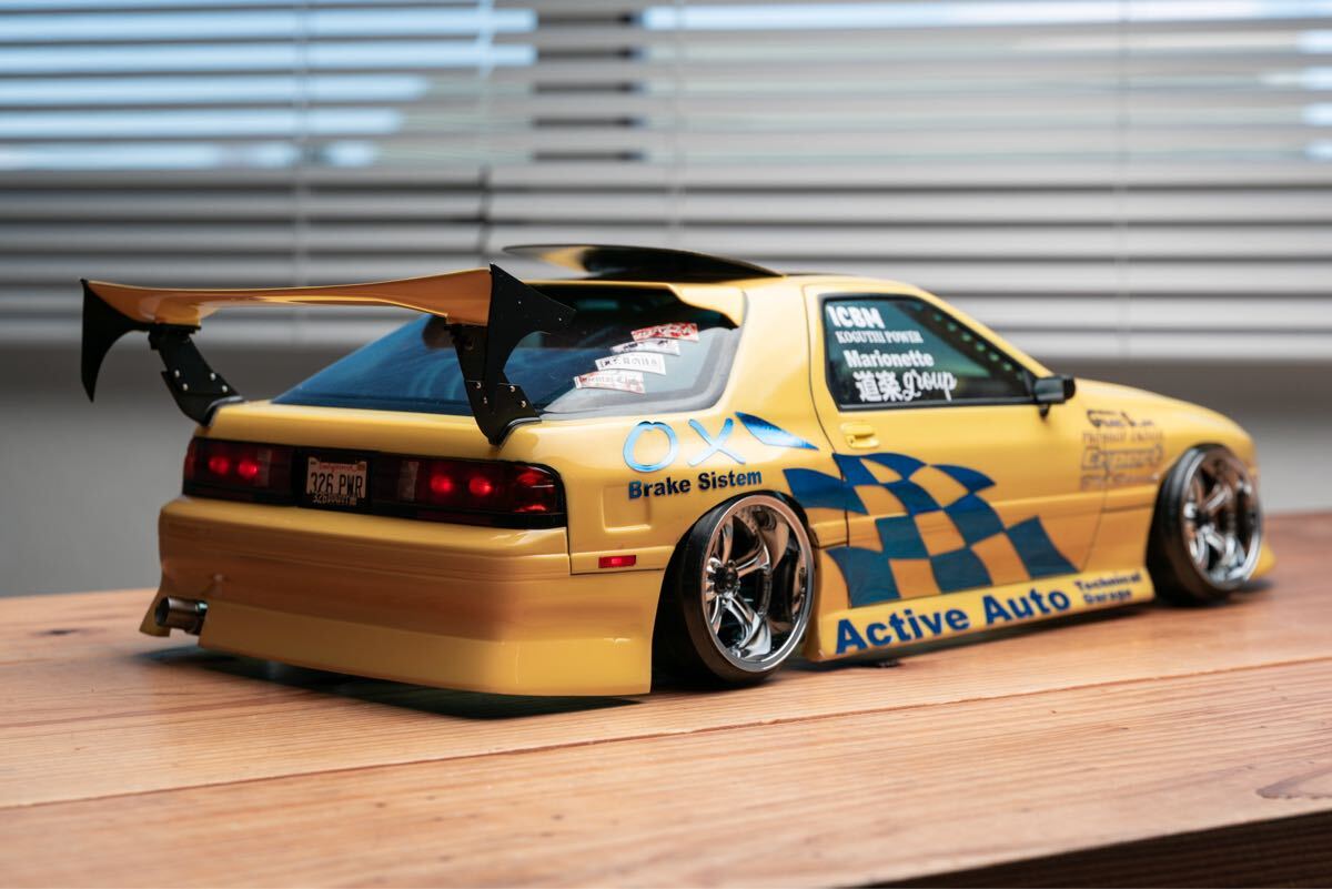 Yahoo!オークション - 1/10 パンドラRC製 326POWER FC3S RX-7 ボディ |
