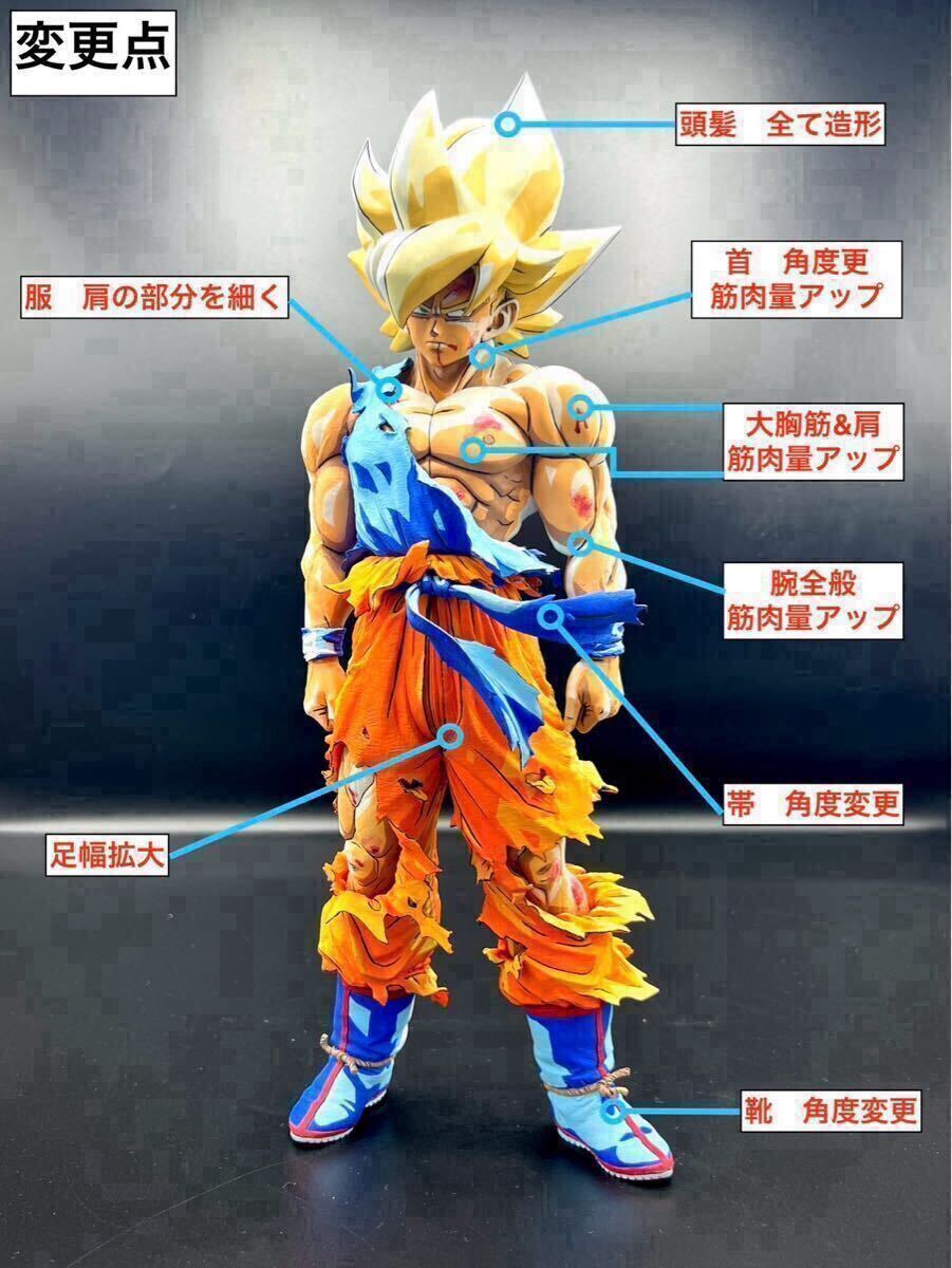 Yahoo!オークション - ドラゴンボール リペイント フィギュア SMSP 孫