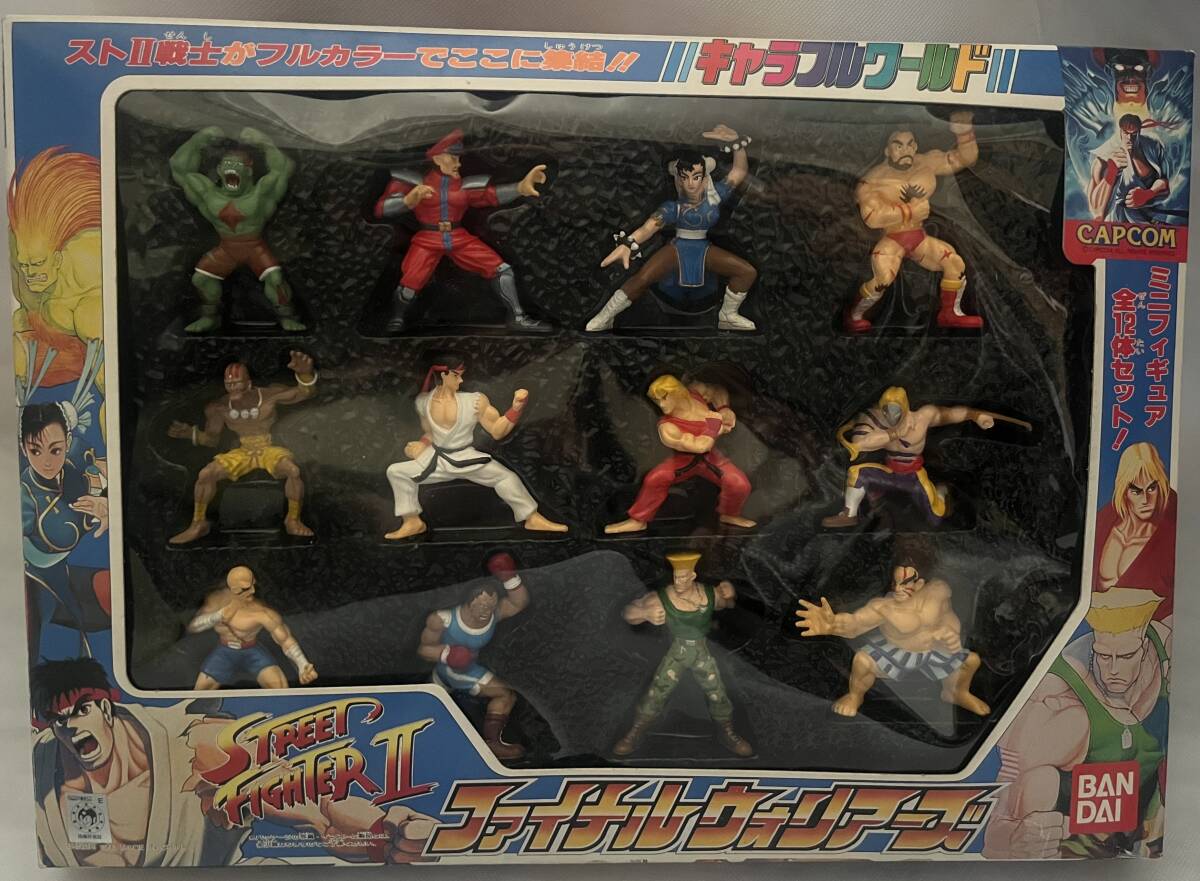 Yahoo!オークション - バンダイ ストリートファイターⅡミニフィギュア
