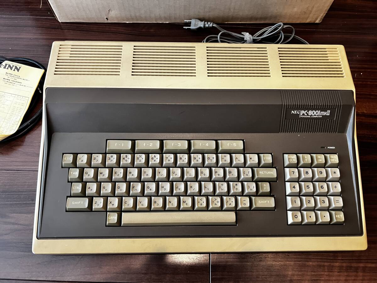Yahoo!オークション - NEC パーソナルコンピュータ PC-8001MKⅡ PC-800