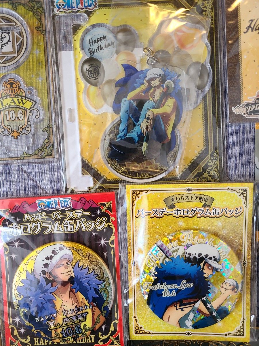 ONE PIECE ワンピース 麦わらストア トラファルガー・ロー バースデー