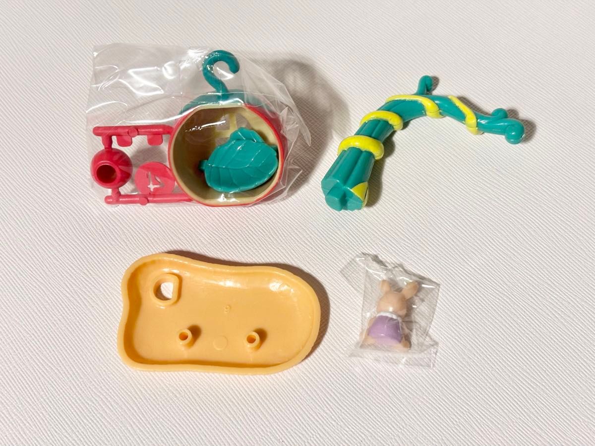 未使用】シルバニアファミリー おとぎの世界ミニシリーズ 全4種