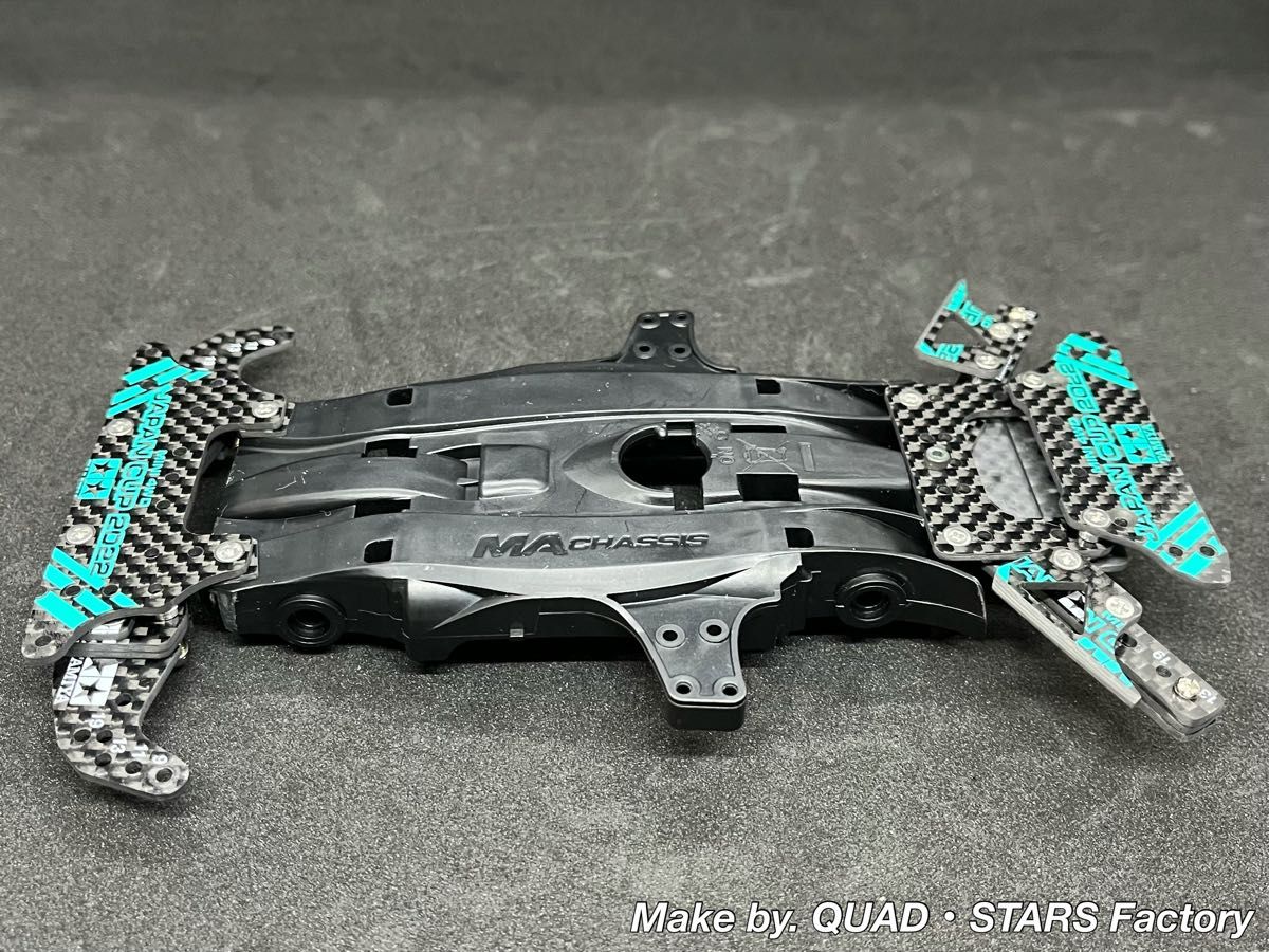 ミニ四駆・MAシャーシ用】2軸ATピボットバンパー＋1軸リヤアンカー＋