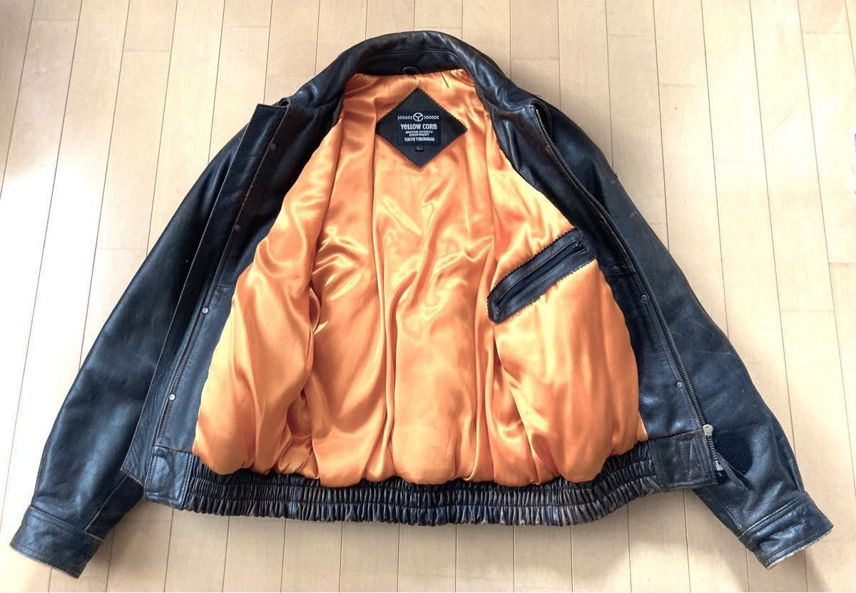 美品 Yellow Corn イエローコーン レザージャケット｜Yahoo!フリマ（旧
