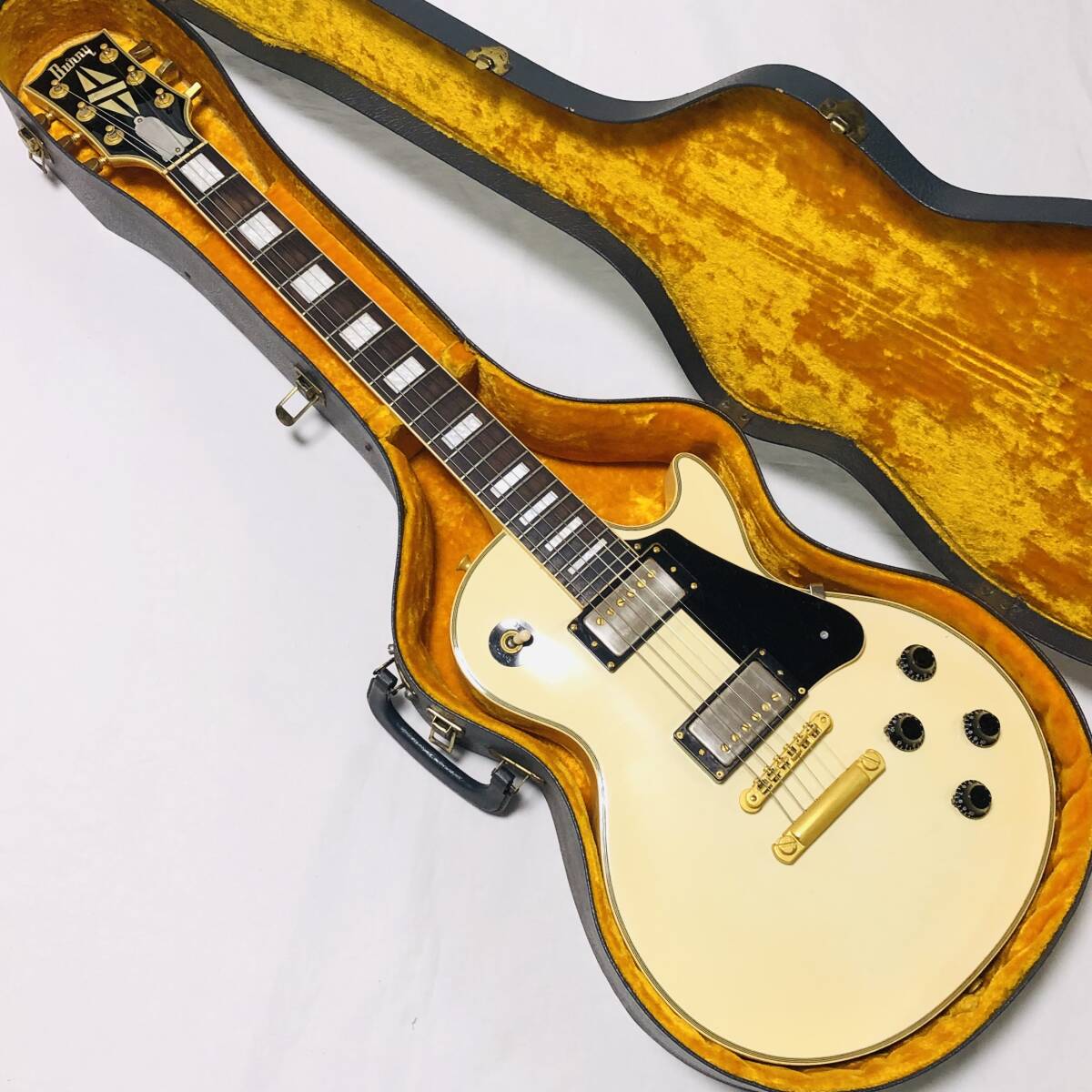 Yahoo!オークション - Burny RLC-60 80年代 Les Paul Custom Model バ
