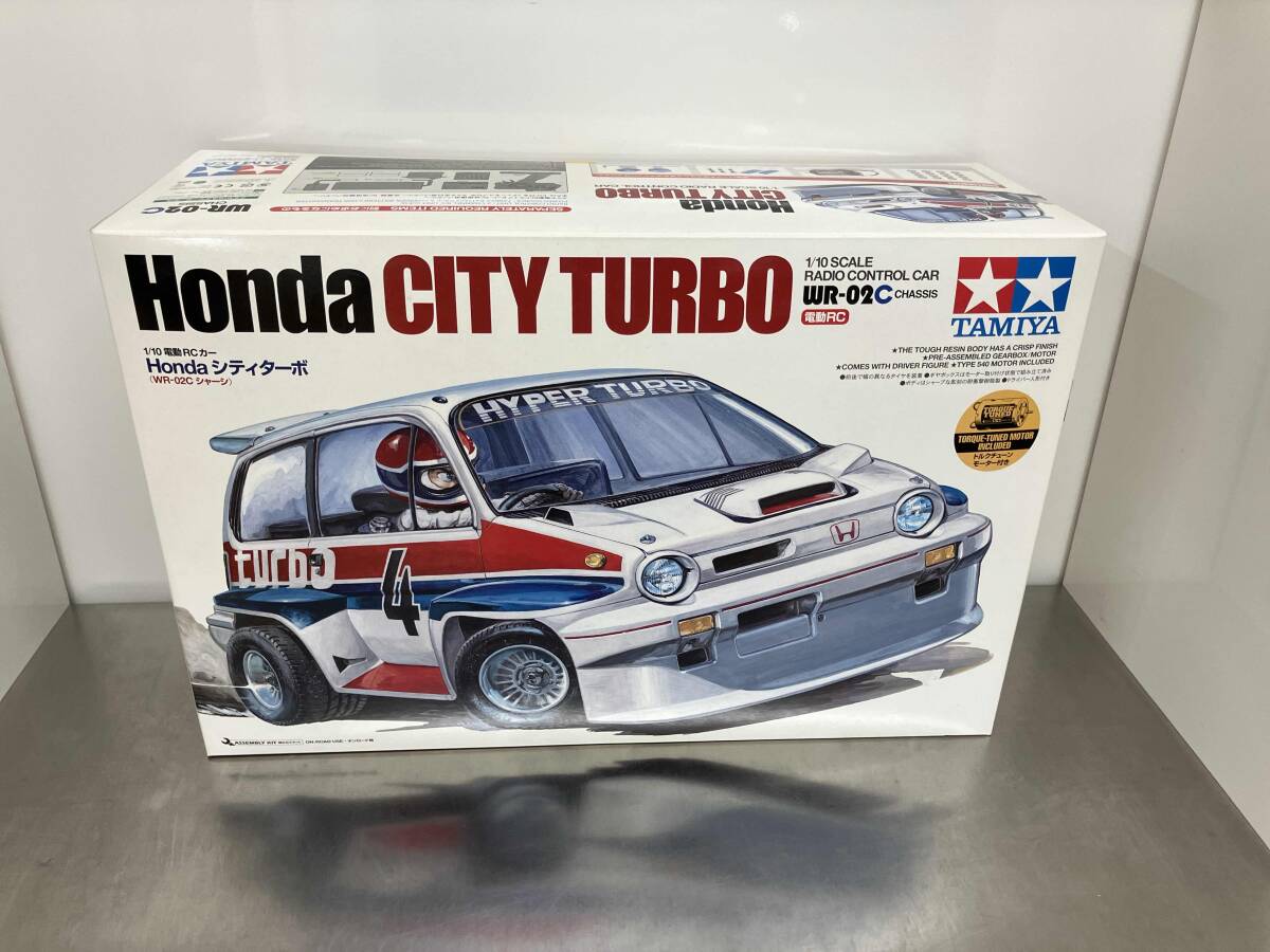 Yahoo!オークション - タミヤ 1/10 Honda シティターボ (WR-02Cシャー