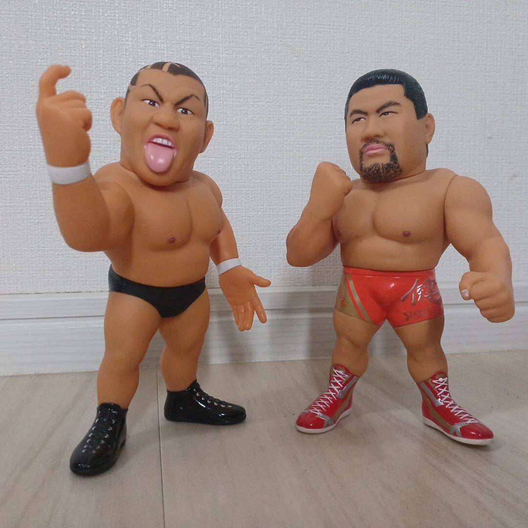 Yahoo!オークション - HAO プロレスフィギュア 鈴木みのる 佐々木健介