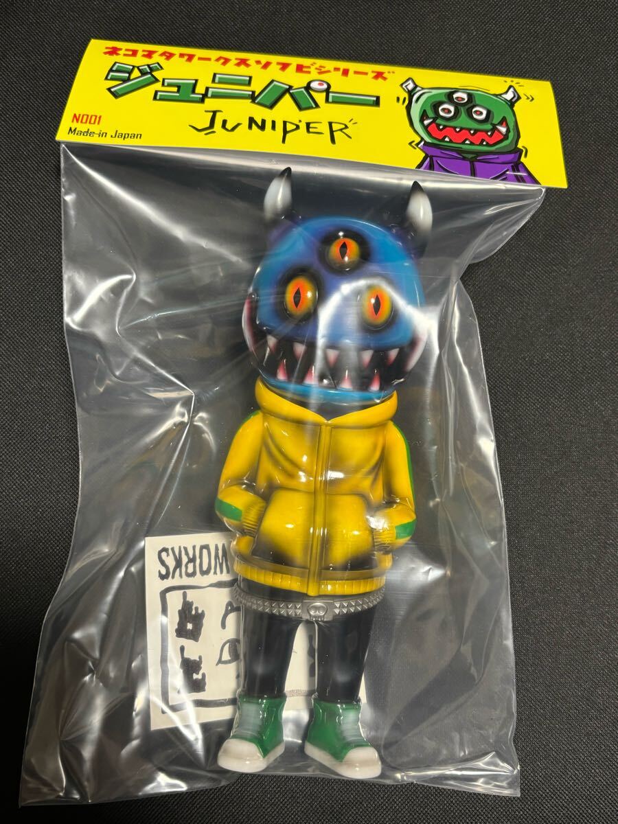 nekomata works ネコマタワークス ジュニパー 猫目 ソフビ スーフェス