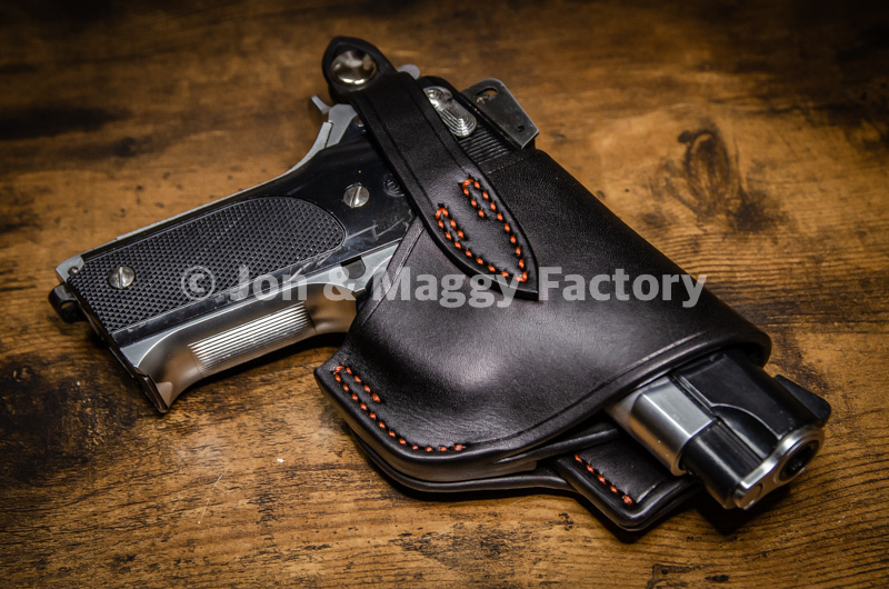 Yahoo!オークション - （黒）S&W M59用 バックサイドホルスター ドック