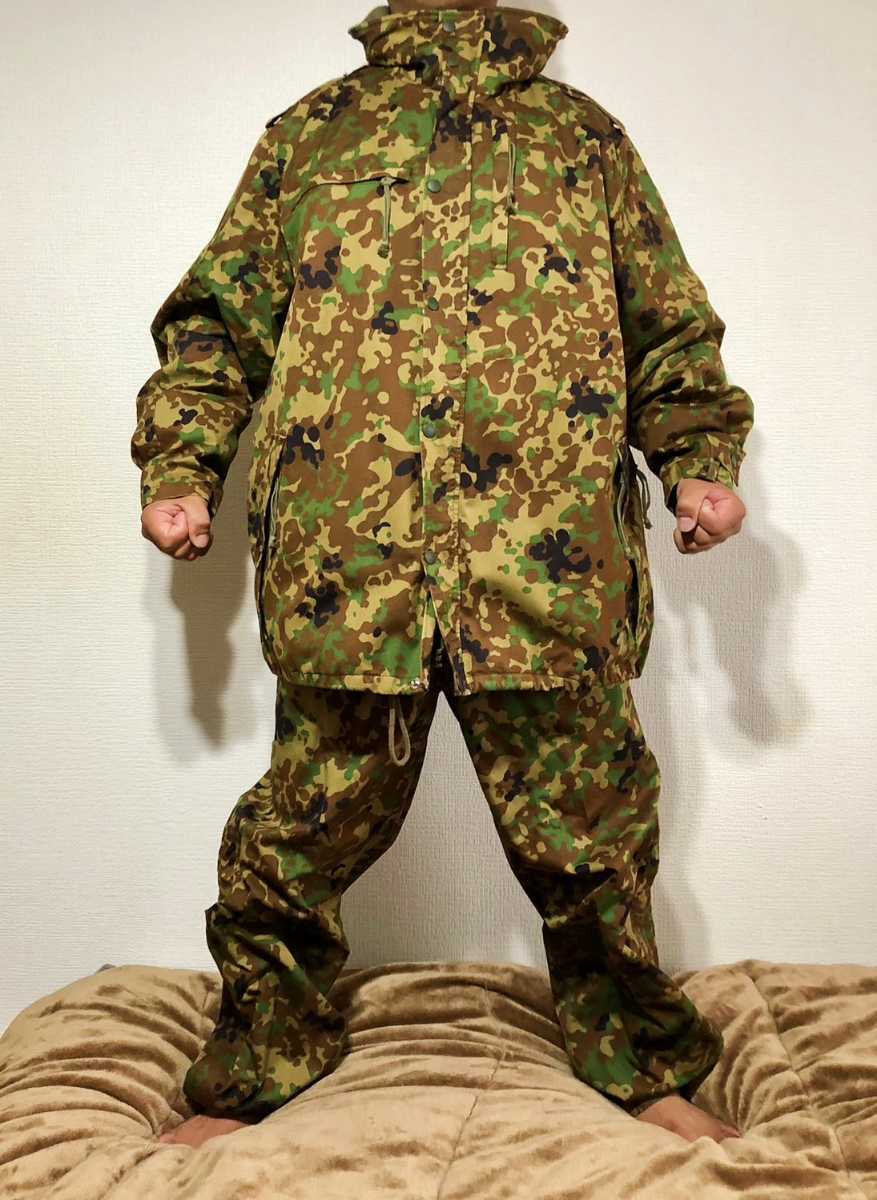 Yahoo!オークション - 陸上自衛隊 防寒戦闘服2型外衣一般用 3B 静電 難