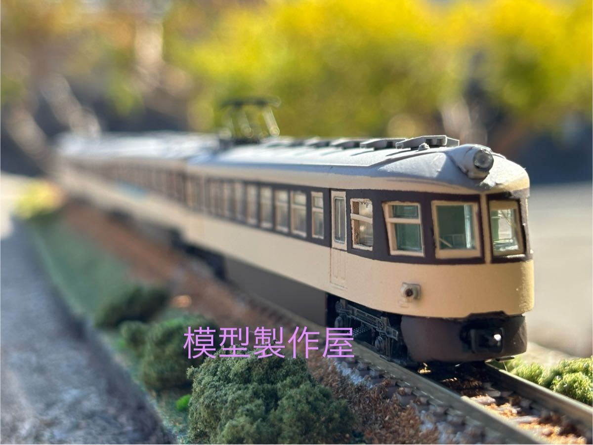 広窓流電 関西急行モハ52 4両編成セット KATO製品改造 鉄道模型 N