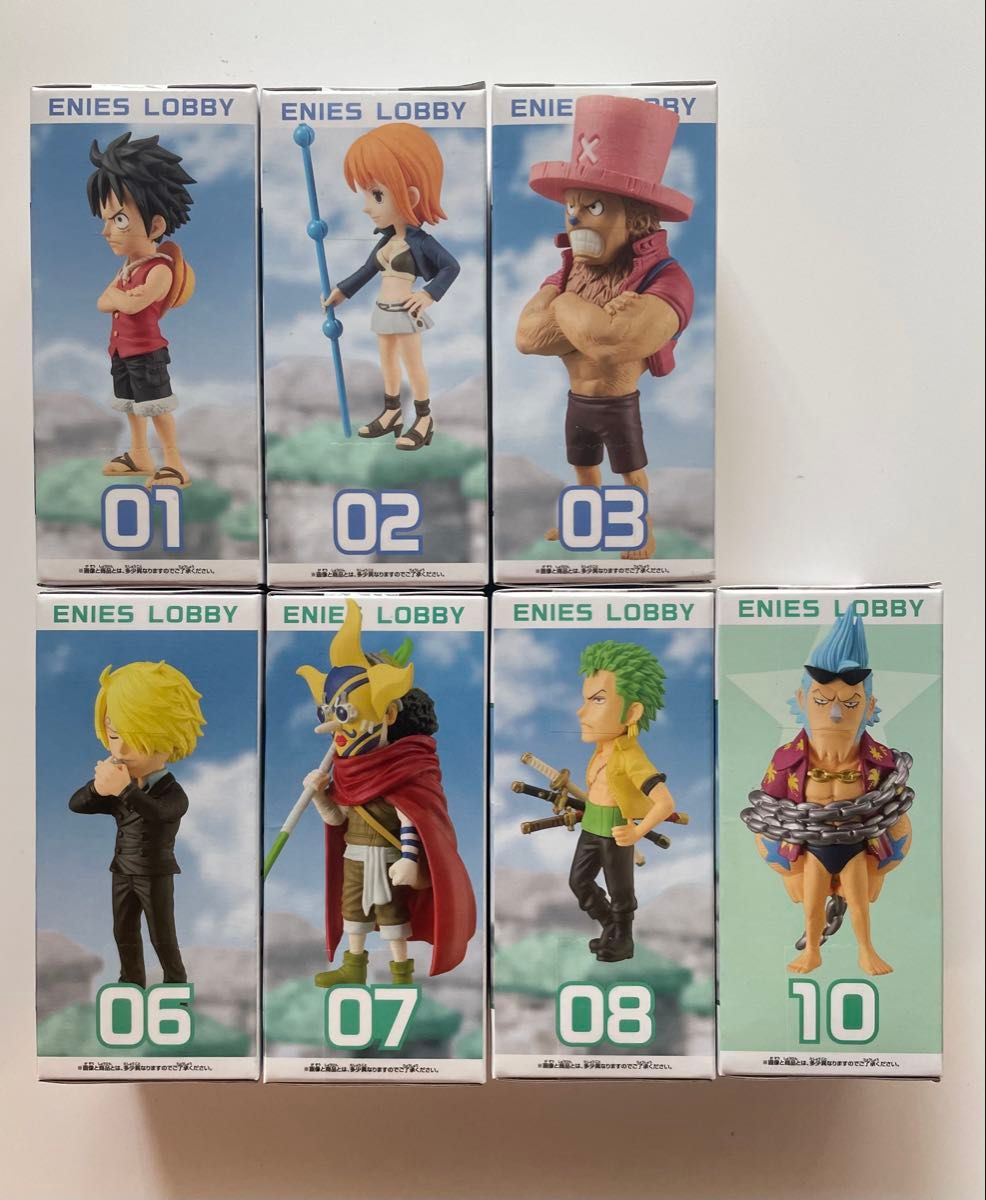 ワンピース 未開封8種セット ルフィ＆ニコ・ロビン- ルフィ ナミ