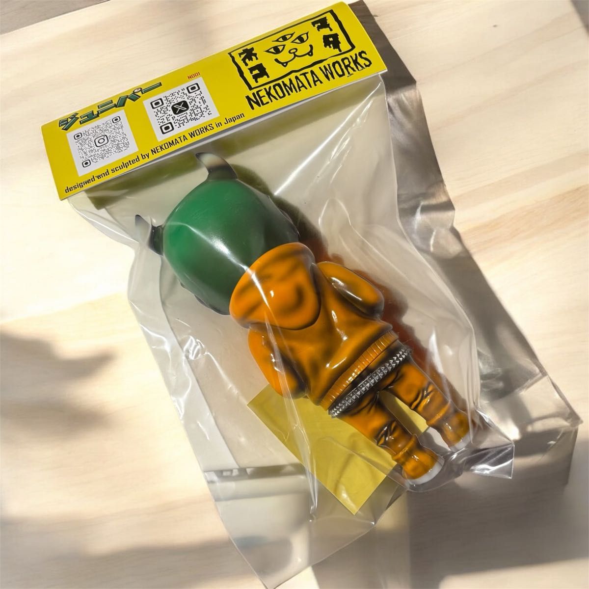 新品 ネコマタワークス NEKOMATA WORKS ジュニパー ソフビ フィギュア