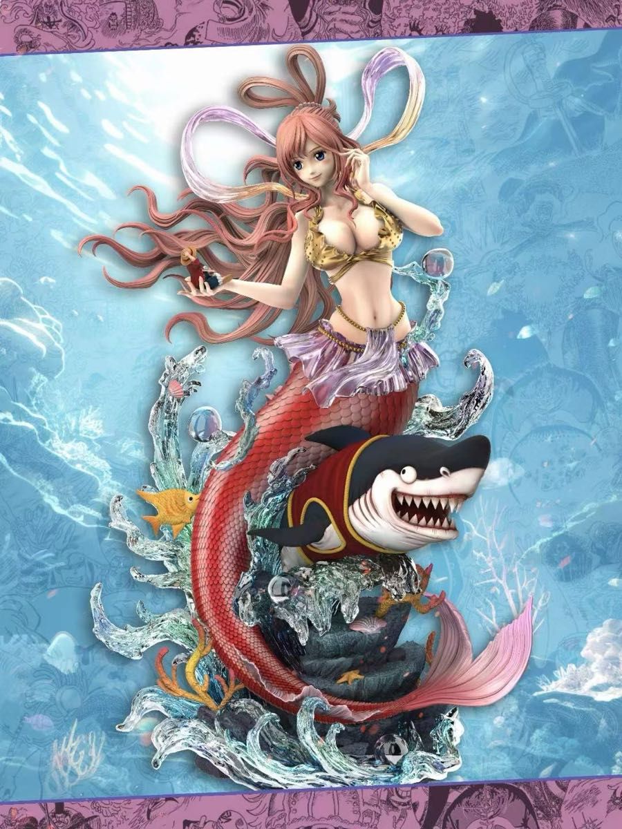 ワンピース しらほし しらほし姫 フィギュア ガレージキット 新品 完成