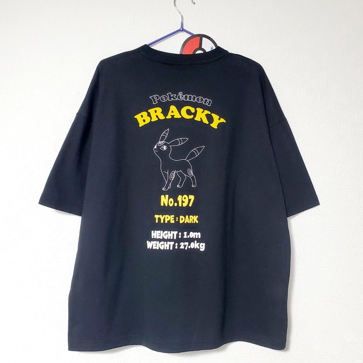新品 ポケモン Tシャツ ブラッキー 半袖 ポケットモンスター ブイズ