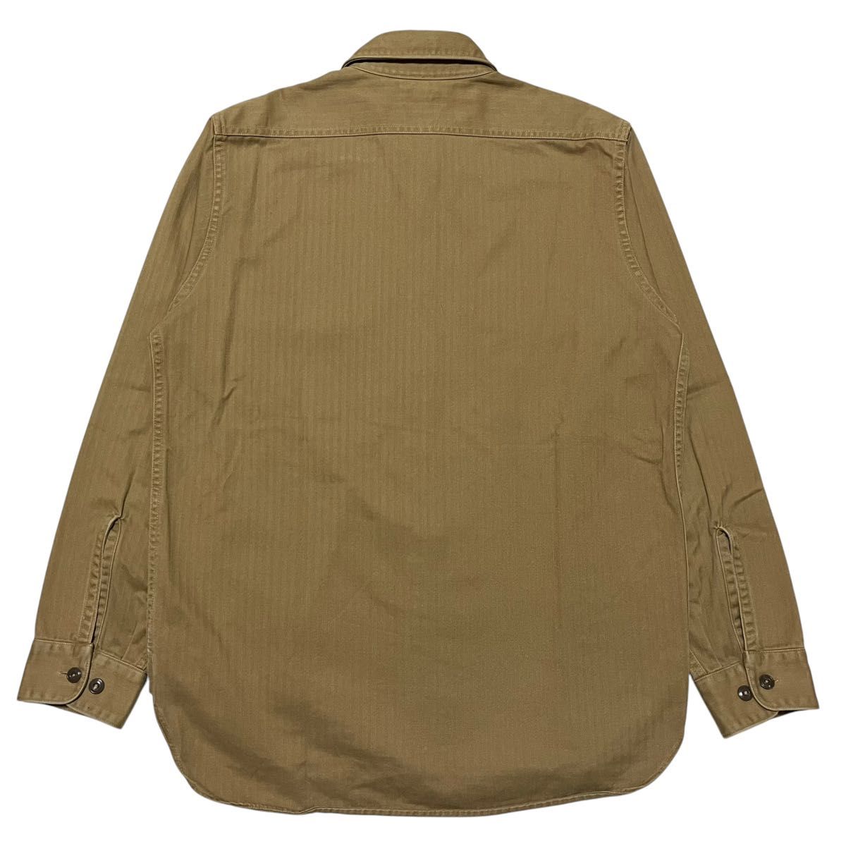 THE REAL McCoy's リアルマッコイズ 長袖 ヘリンボーン ワーク シャツ