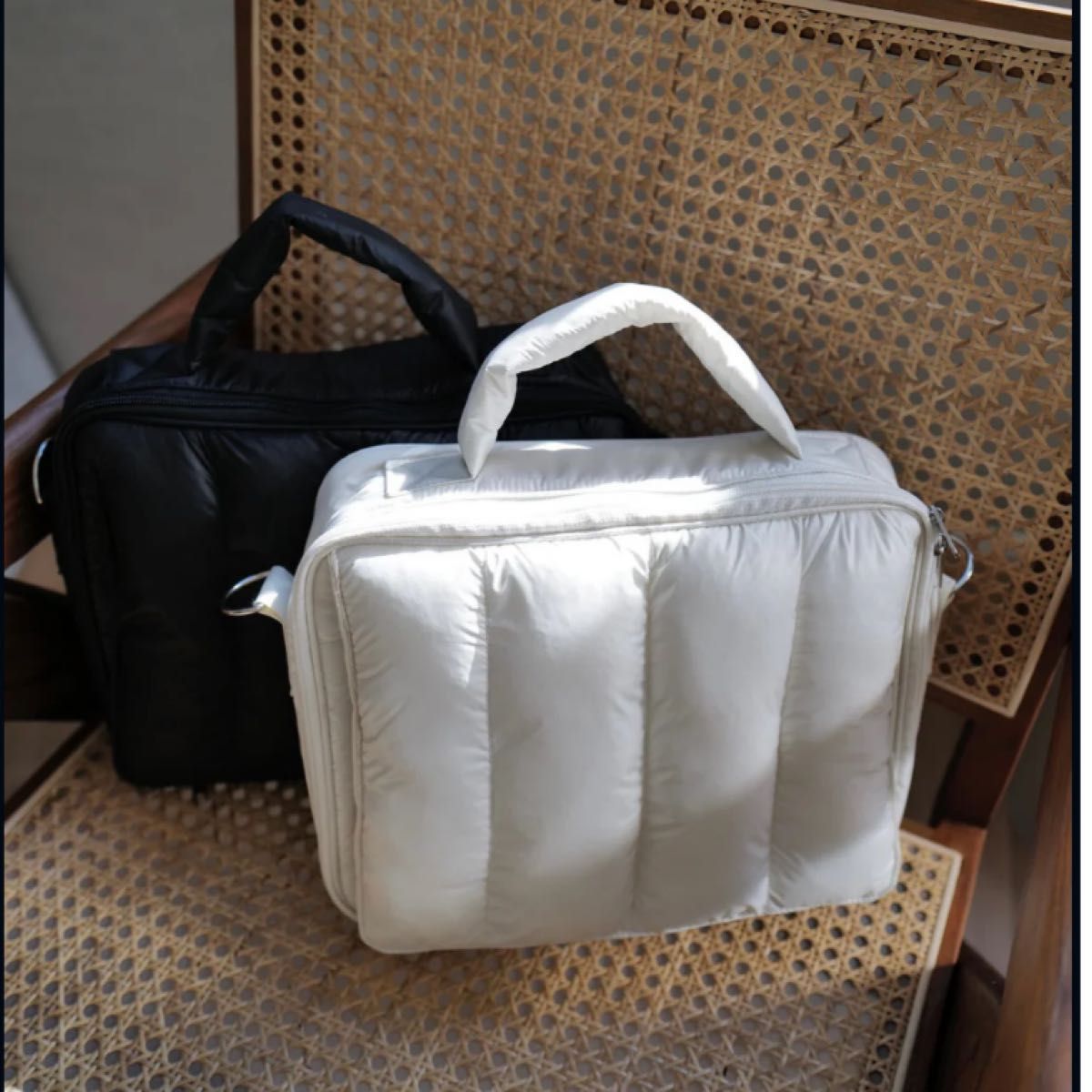 新作 新品 未使用 calin カラン マザーズバッグ バッグ ホワイト 白